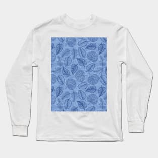 Leaf Line Art Long Sleeve T-Shirt